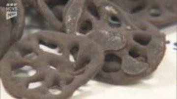 レンコン×チョコレート！その味は？「岩国れんこんチップスチョコレート」が誕生