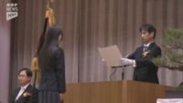 宇部西高校で最後の卒業式と閉校式 72人の卒業生と共に108年の歴史に幕