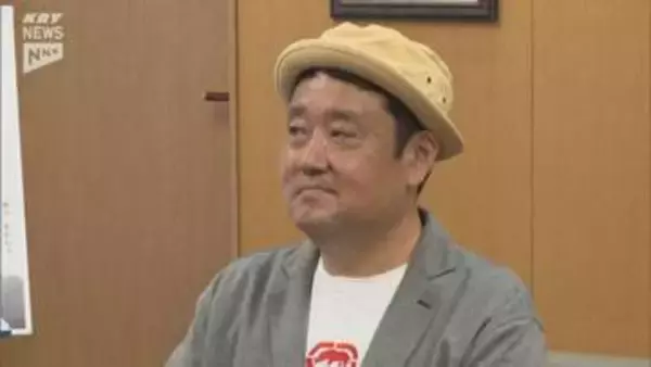 映画「かぶと島が浮く日」出演のドロンズ石本さん　岩国市観光大使に就任