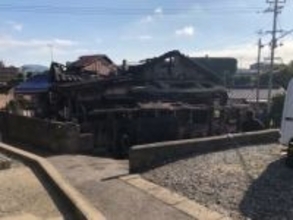 下関・藤附町で民家が全焼～焼け跡から男性1人の遺体見つかる