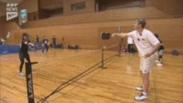 アメリカ発祥のピックルボールの魅力を多くの人に  6月に山口市で国際大会開催