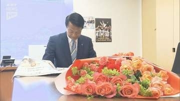 「また素晴らしい防府市を作ってきたい」防府市長選挙で3回目の当選を果たした池田豊氏が初登庁