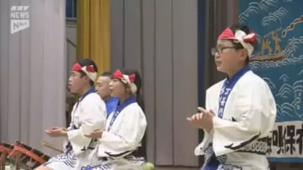 閉校する小学校で伝統の鯨唄を披露！クジラの大漁を祝い冥福を祈る唄（山口・長門市）