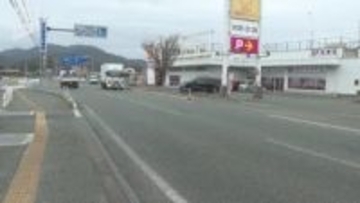 道路を横断中の高齢の男女はねられ 女性が死亡 男性が重傷 下関市菊川町