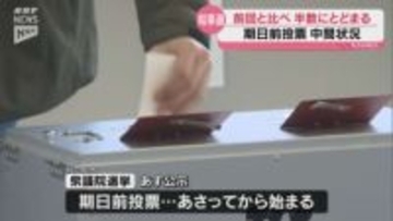 「一度で済ませたい」有権者の心理反映か　県知事選の期日前投票、前回比5割