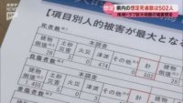 南海トラフ 県内の死者想定は502人　津波犠牲が9割超も「全員の避難は可能」検討委