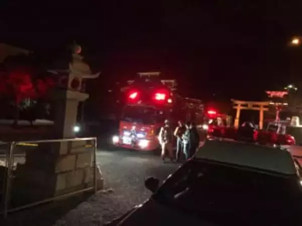 下関・赤間神宮の参拝者用駐車場から車が海に転落か…目撃者から110番通報　消防が潜水し捜索へ（午後10時現在）