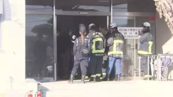 【速報】山口地検岩国支部でカセットボンベを爆発させるなどした疑い…86歳の無職の男を逮捕