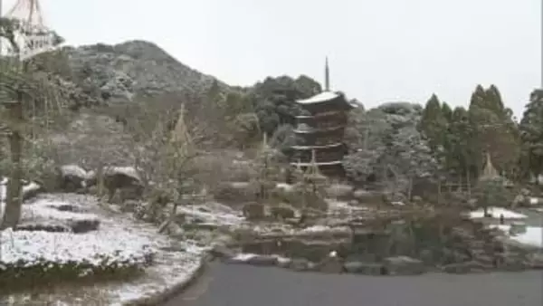 上空にこの冬一番の強い寒気　市街地でも雪 空の寒気はピーク過ぎる