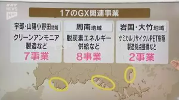 経済産業省が「有望地域」に山口県を選定 県が選定を目指す国の「GX戦略地域」