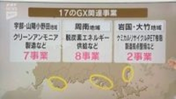 経済産業省が「有望地域」に山口県を選定 県が選定を目指す国の「GX戦略地域」