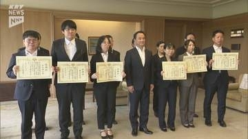 「患者の背景を知る」「地域の子どものために」 離島やへき地を支えた医師6人に知事から感謝状