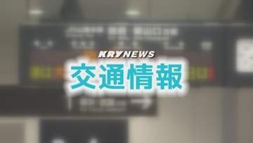 【運転取り止め】ＪＲ岩徳線・列車と倒木が接触