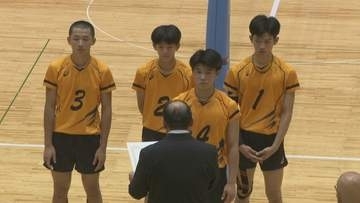 【岡山県高校総体】バレーボール男子 決勝　岡山東商が優勝　14日の結果
