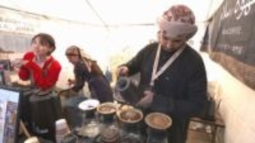 岡山城に漂う豊かな香り　焙煎所のコーヒーを味わう　岡山