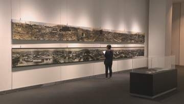 岡山空襲を知る企画展　「火垂るの墓」高畑勲監督の姉・菅原五十鈴さんが描いた絵も　岡山市