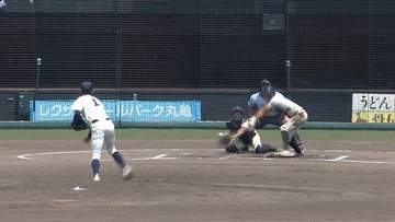尽誠学園の4番・小寺が2点タイムリースリーベースなど　尽誠学園が高松工芸に8回コールド勝ち【夏の高校野球 香川大会】18日