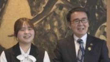 日本最大規模のピアノコンクールでグランプリ　稲沢朋華さん（三豊市出身）が知事を表敬訪問　香川