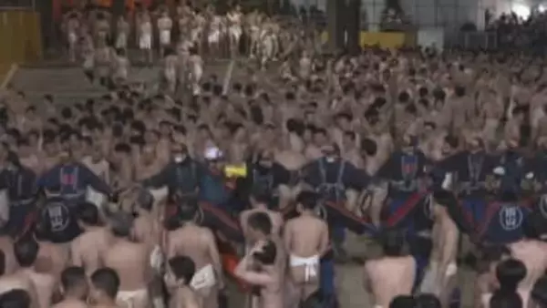 西大寺会陽の事故で重体だった男性（48）が死亡　死因は低酸素脳症　岡山市