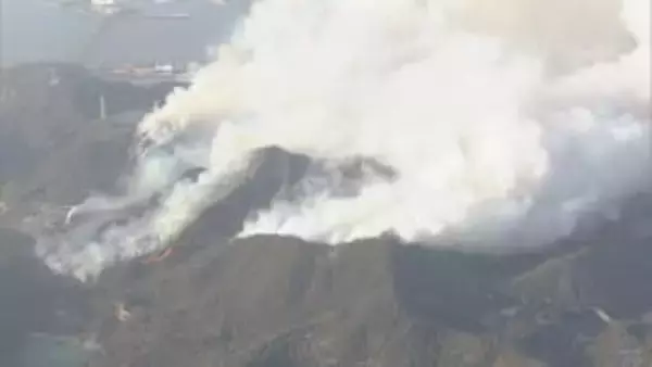 ストップ山火事！岡山市消防局がプロジェクト実施