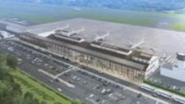 岡山空港の大規模改修　県が完成イメージを公開　ターミナルの国際線エリアを約7000平方メートル増築方針