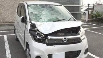 岡山市で歩行者が軽自動車にはねられる　19歳の大学生とみられる男性が重体