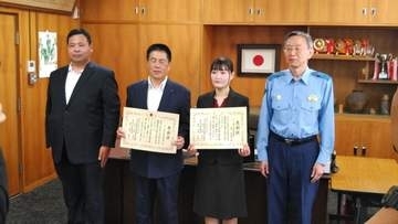 80代女性が「息子から金を…」特殊詐欺被害を未然に防いだ金融機関に感謝状　岡山中央警察署
