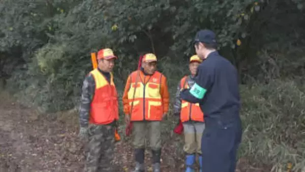 狩猟解禁　「一般の人も野生動物に注意」呼びかけ　岡山