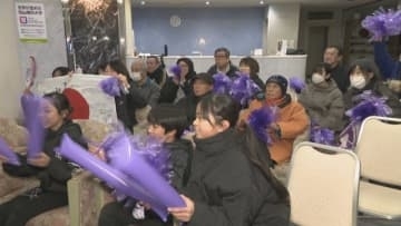 倉敷出身・中島未莉選手　初の五輪舞台に地元から恩師や家族らが声援　スピードスケート・ショートトラック