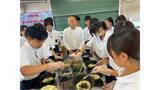 「地場産業の魅力を知って　5年目の体験型授業「企業学び楽舎講座」　倉敷市の中学・高校で開催」の画像1