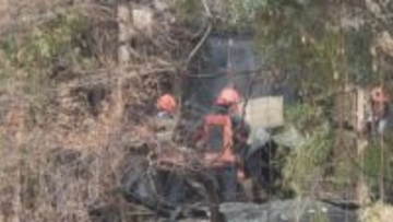 2階建て住宅と倉庫が全焼　住人の70代男性が顔にやけど　岡山・倉敷市