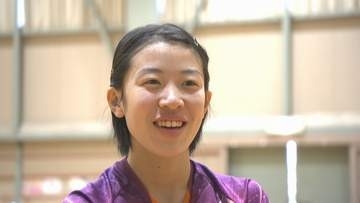 世界卓球選手権の女子団体で準優勝　面手凛選手に県の「スポーツ特別顕彰」を授与　岡山