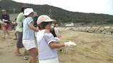 「親子が地引網を体験　海鮮丼など海の恵み味わう　香川・小豆島」の画像1