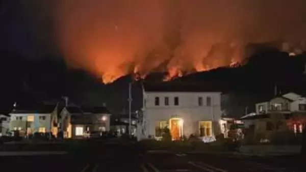 岩手・大槌町で発生した山林火災　被災者への義援金を受け付け　日本赤十字社香川県支部