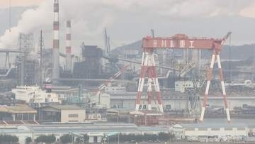 四国地域の鉱工業生産指数　前月から6.8％増　「緩やかな持ち直しの動き」　6カ月ぶり判断引き上げ