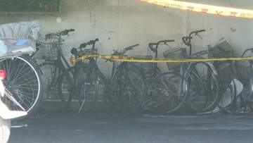 「バイクに火をつけた」と自ら警察に電話　マンション駐輪場の火事で無職の男(53)を逮捕　岡山・倉敷市
