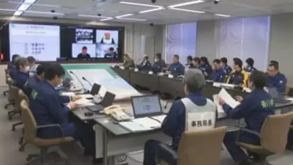 香川県が南海トラフ地震を想定した災害対策本部の運営訓練　発災直後の支援を担う栃木県も初参加