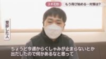 もう花粉が飛来？症状を訴える人増加　鼻水くしゃみのほかに「繰り返す鼻血」も注意か　岡山