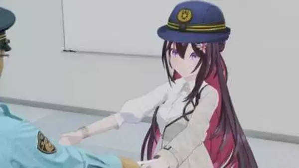 香川県警が人気VTuberのAZKiさんに感謝状　3月に交通規制アンバサダー就任