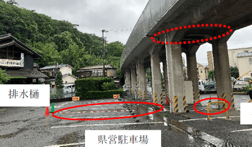JR高徳線の高架橋からコンクリート片など約25kgが落下　けが人なし　栗林公園北口・栗林駅間　JR四国