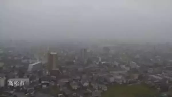 高松で3週間以上ぶりの雨　林野火災警報が解除　香川