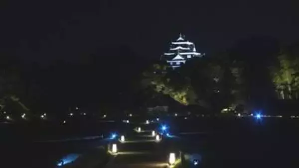 「夏の烏城灯源郷・幻想庭園」1日の平均入場者数が前年を上回る　岡山県