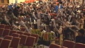 WBCの準々決勝で先発登板した山本由伸投手の地元・備前市でパブリックビューイング