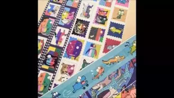 自閉スペクトラム症双子アーティストが描く動物の絵が文房具に！　香川