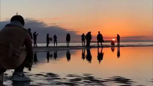 父母ケ浜GWの近隣駐車場は予約制で有料　予約受付中　香川・三豊市