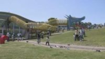 さぬきこどもの国の屋外遊具がリニューアル 家族で遊べるトランポリンなど 香川