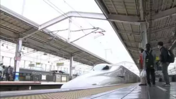 お盆期間の山陽新幹線の指定席予約状況　前年比102％　下りのピークは8月8日　上りは8月16日　岡山