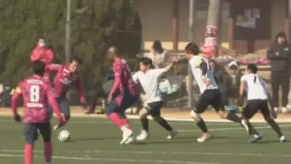 J1ファジアーノ岡山が宮崎キャンプで練習試合　セレッソ大阪に5得点で新たな攻撃スタイルに手応え