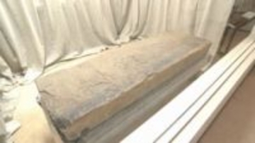 国の史跡・千足古墳の「石障」を一般公開　古代吉備と九州の関係示す　岡山市