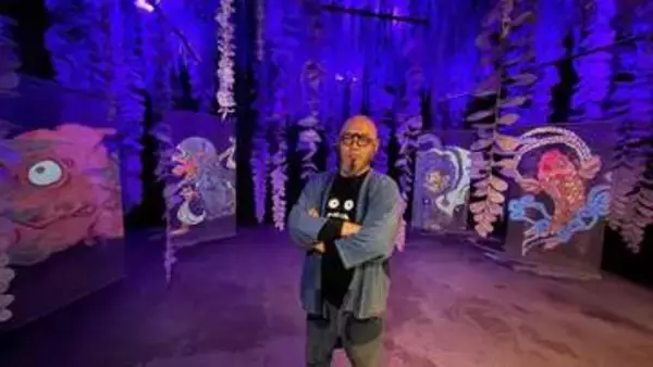 妖怪画家・柳生忠平さんが描いた妖怪が動く？！　東京で開催中の「動き出す妖怪展」に特別協力　香川